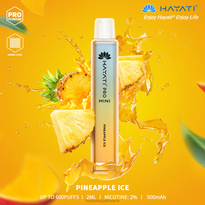 glace à l'ananas