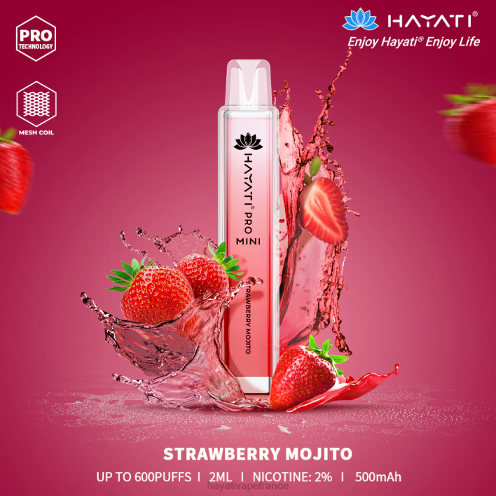 mojito à la fraise