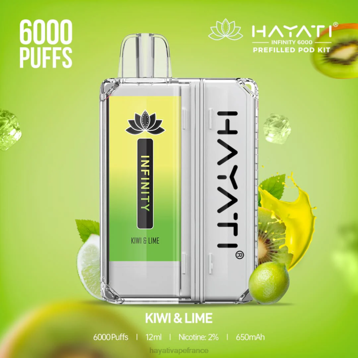 kiwi et citron vert