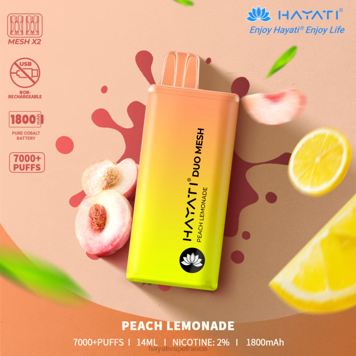 limonade aux pêches