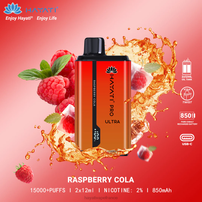 cola à la framboise