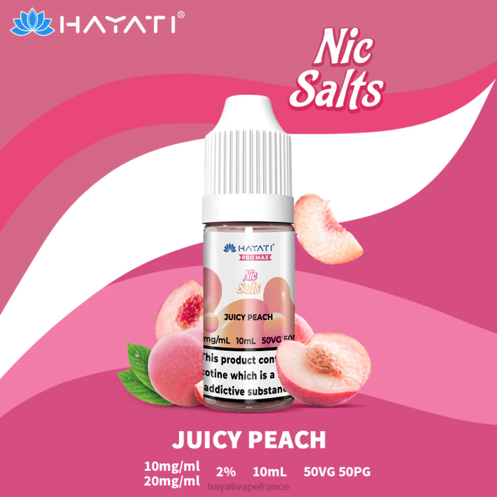 FD4H240 - Hayati Paris pêche juteuse Hayati Pro Max sels de nicotine