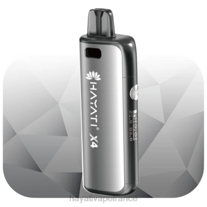 FD4H60 - Hayati Paris gris minuit Hayati X4 système de dosettes rechargeables