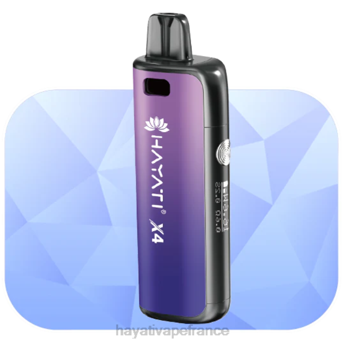 FD4H61 - Hayati vape France violet brumeux Hayati X4 système de dosettes rechargeables