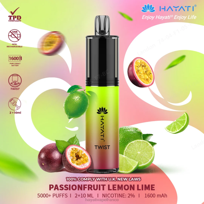 fruit de la passion citron vert