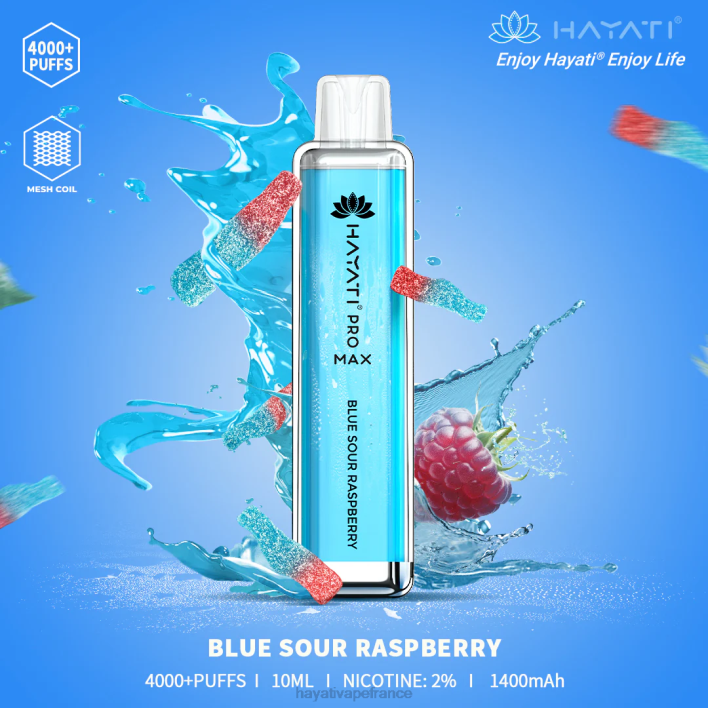 framboise bleue aigre