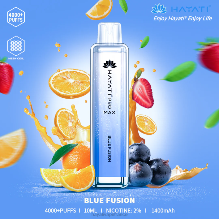 FD4H93 - Hayati price France fusion bleue Hayati Pro Max jetable