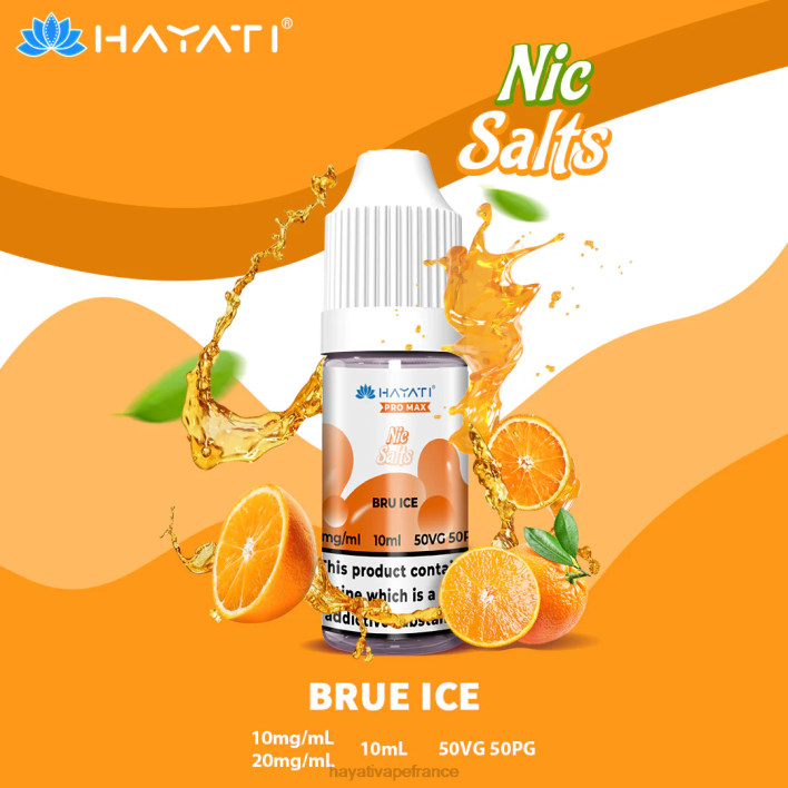 FD4H248 - Hayati vape near me glace bleue Hayati Pro Max sels de nicotine