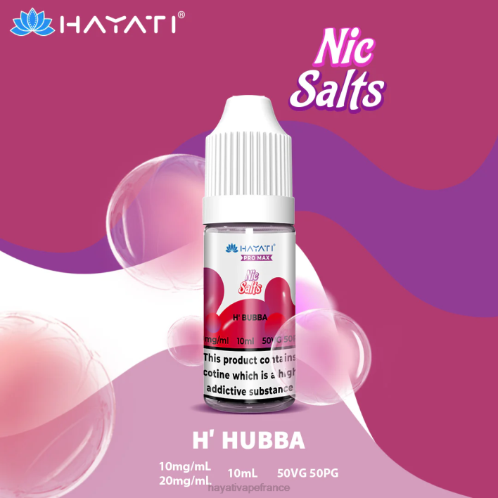 FD4H250 - Hayati Paris h'hubba Hayati Pro Max sels de nicotine