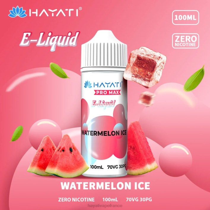 FD4H260 - Hayati Paris glace à la pastèque Hayati Pro Max sels de nicotine