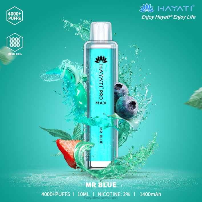 FD4H113 - Hayati price France monsieur bleu Hayati Pro Max jetable