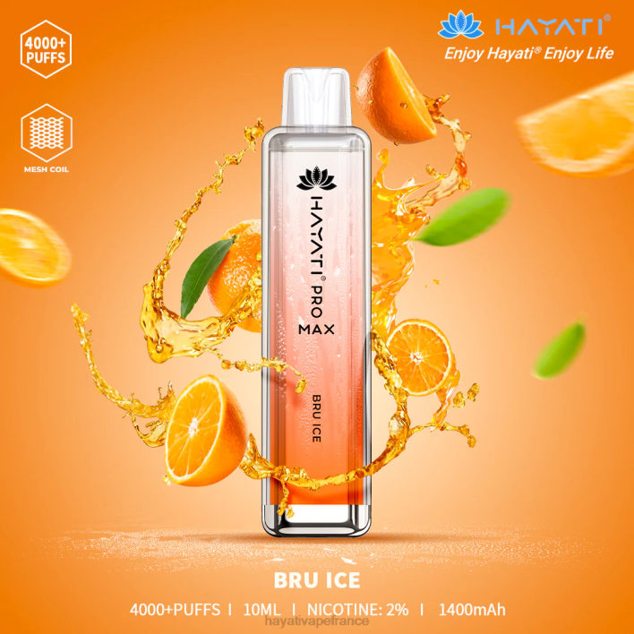 FD4H130 - Hayati Paris bru glace Hayati Pro Max jetable