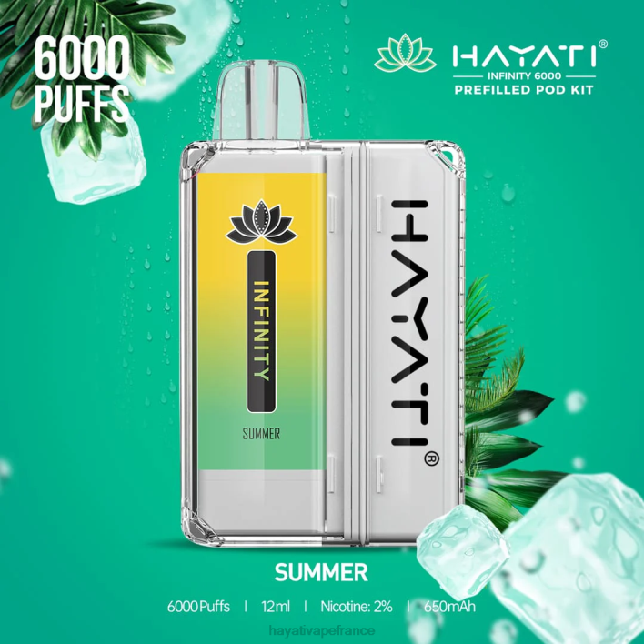 FD4H162 - Hayati vape review été Hayati Infinity 6000 kits de dosettes
